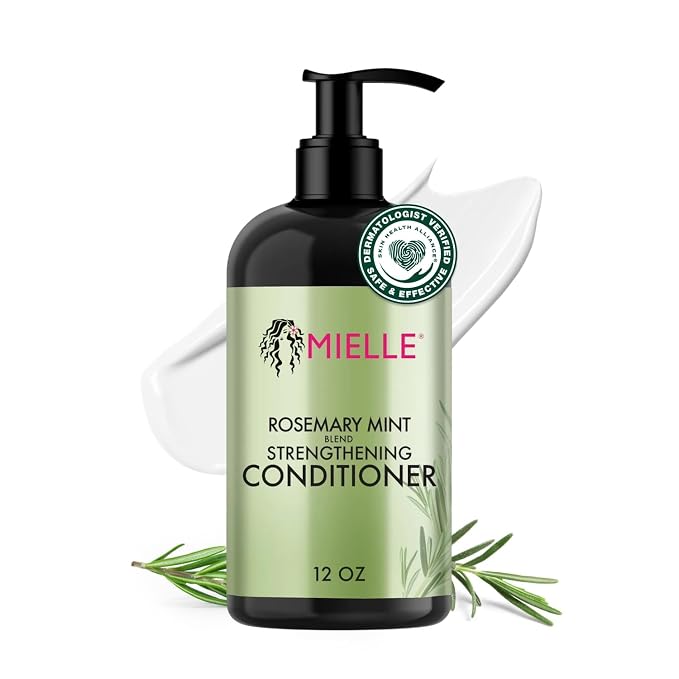 Mielle Organics Rosemary Mint Biotin Strengthening Conditioner, 12 oz Review
