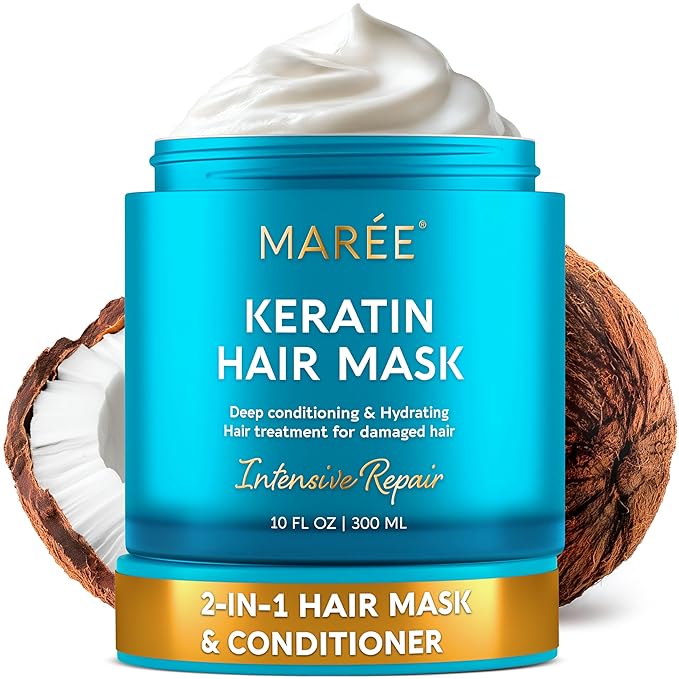 MAREE Deep Conditioning Hair Mask for Damaged Hair – Deep Hydrating Protein Review